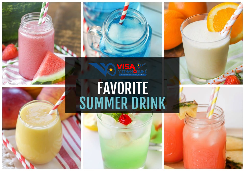Popular drinks for hot summer days in Sai Gon